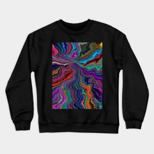 Color spill Crewneck Sweatshirt